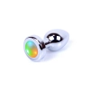 Biżuteria analna stalowa LED disco MyLove Toys 7 cm