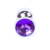 MyLove Toys - Jewellery Silver PLUG- Purple