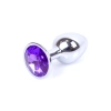 MyLove Toys - Jewellery Silver PLUG- Purple