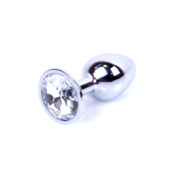 MyLove Toys - Jewellery Silver PLUG- Clear