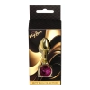Stalowy korek analny z diamentem MyLove Toys różowy 7 cm
