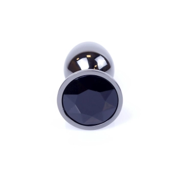 MyLove Toys - Jewellery Dark Silver PLUG- Black