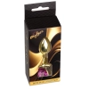 Stalowy korek analny Gold Heart MyLove Toys różowy 7 cm