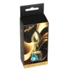 Biżuteria analna MyLove Toys Gold Heart jasnoniebieska 7 cm