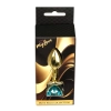 Biżuteria analna MyLove Toys Gold Heart jasnoniebieska 7 cm