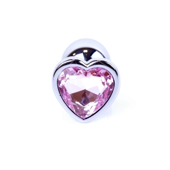 Biżuteria analna srebrne serce MyLove Toys 7 cm