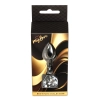 Srebrny korek analny z sercem MyLove Toys 7 cm