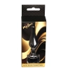 Stalowy korek analny z diamentem MyLove Toys srebrny 9,5 cm