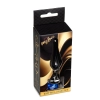 Biżuteria analna stalowa z diamentem MyLove Toys ciemnoniebieska 9,5 cm