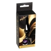 Korek analny ze stali MyLove Toys fioletowy 9,5 cm