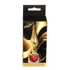 Stalowy korek analny z diamentem MyLove Toys czerwony 9.5 cm