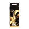 Korek analny stalowy złoty z diamencikiem MyLove Toys 9.5 cm