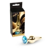 Biżuteria analna ze stali nierdzewnej MyLove Toys jasnoniebieska 9,5 cm