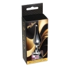 Srebrny korek analny z diamentem MyLove Toys 9,5 cm