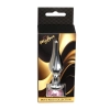 Srebrny korek analny z diamentem MyLove Toys 9,5 cm