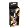 Korek analny srebrny z czerwonym diamencikiem MyLove Toys 9,5 cm