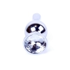 Korek analny srebrny z diamentem MyLove Toys 9,5 cm