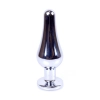 Biżuteria analna srebrna MyLove Toys ciemnoniebieska 9,5 cm