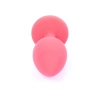 Korek analny silikonowy z diamentem MyLove Toys czerwony 7 cm