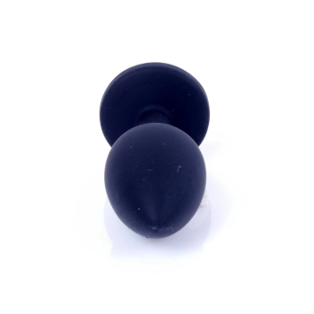 Biżuteria analna silikonowa MyLove Toys czarna mała 7 cm