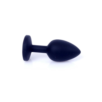 Biżuteria analna silikonowa MyLove Toys czarna mała 7 cm