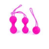 Kulki-Silicone Kegal Balls Set - Pink