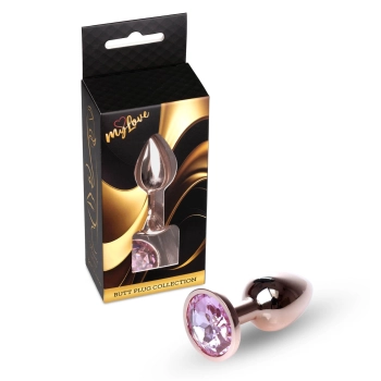 Biżuteria analna Red Gold Rose MyLove Toys 7 cm
