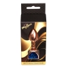 Stalowy korek analny z diamentem MyLove Toys granatowy 7 cm