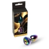 Korek analny ze stali nierdzewnej z diamencikiem MyLove Toys 7 cm