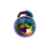 Korek analny ze stali nierdzewnej z diamencikiem MyLove Toys 7 cm