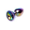Korek analny ze stali nierdzewnej z diamencikiem MyLove Toys 7 cm