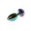Korek analny ze stali nierdzewnej z diamencikiem MyLove Toys 7 cm