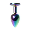 Korek analny ze stali nierdzewnej z diamencikiem MyLove Toys 7 cm