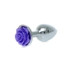MyLove Toys - Jewellery Silver PLUG ROSE- Purple