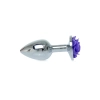 MyLove Toys - Jewellery Silver PLUG ROSE- Purple