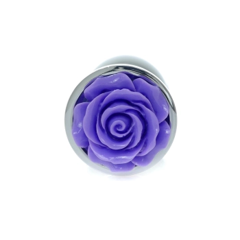 MyLove Toys - Jewellery Silver PLUG ROSE- Purple