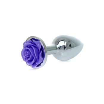 MyLove Toys - Jewellery Silver PLUG ROSE- Purple