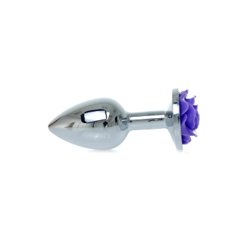 MyLove Toys - Jewellery Silver PLUG ROSE- Purple