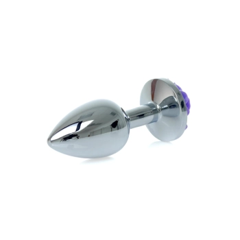 MyLove Toys - Jewellery Silver PLUG ROSE- Purple