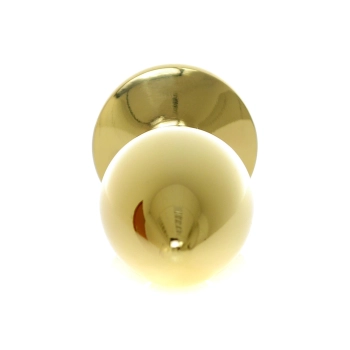 Biżuteria analna złota z czerwoną różą MyLove Toys 7 cm