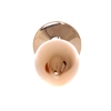 Korek analny z różą MyLove Toys różowy 7 cm
