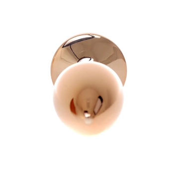 Korek analny z różą MyLove Toys różowy 7 cm