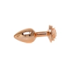 Biżuteria analna stalowa Rose Peach MyLove Toys 7 cm