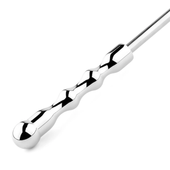 Stalowy korek analny z długim uchwytem HeavyFun 27,5 cm