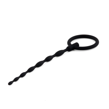Elastyczny silikonowy plug do penisa stopniowany 16 cm HeavyFun