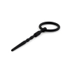 Silikonowy penis plug z kanałem B Series HeavyFun 13,5 cm
