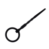 Silikonowy penis plug z kanałem B Series HeavyFun 13,5 cm