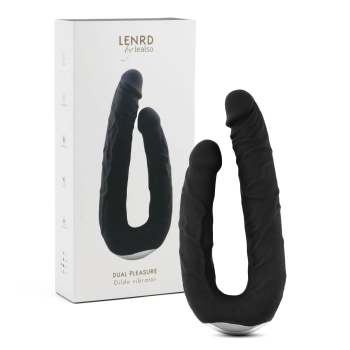 Wibrator podwójny silikonowy LENRD Dual Pleasure B Series USB