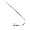 Stalowy hak analny HeavyFun z kulką 3,2 cm 24 cm