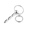 Stalowy plug do cewki z pierścieniem 10 cm HeavyFun